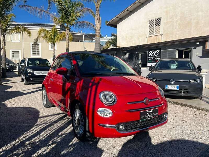 Usata Fiat 500C Lounge 69 CV (50 kW) 2019 Rosso Cabrio