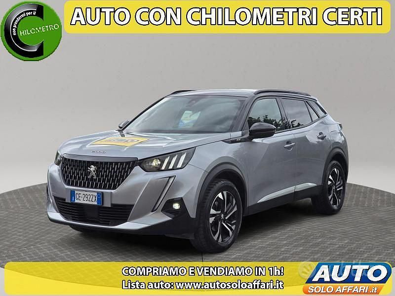Usata Peugeot 2008 GT-line 131 CV (96 kW) 2021 Grigio SUV