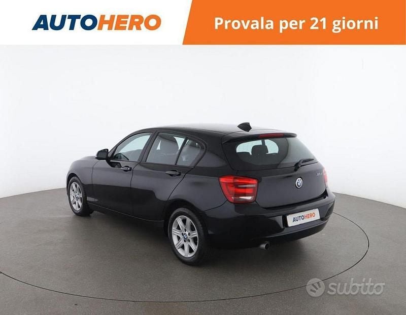 Usata BMW 118 143 CV (105 kW) 2015 Nero Utilitaria