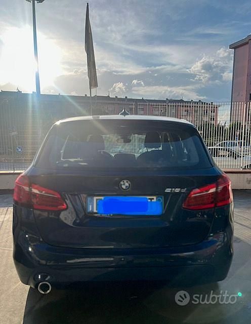 Usata BMW 216 Active Tourer 2018 Blu Monovolume