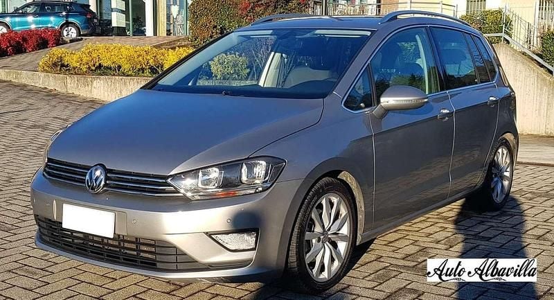 Usata VW Golf Sportsvan Highline 125 CV (91 kW) 2017 Grigio Monovolume
