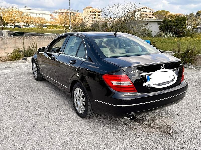 Usata Mercedes C220 2012 Nero Berlina