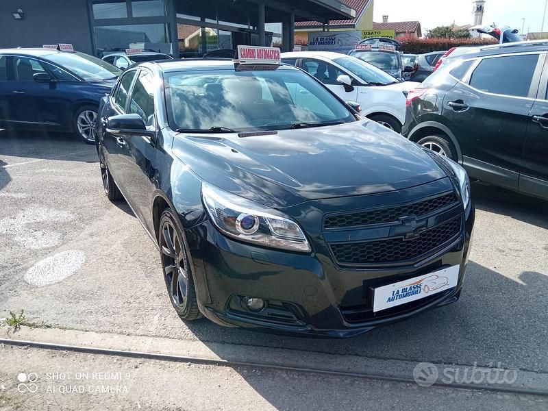 Usata Chevrolet Malibu LTZ 159 CV (116 kW) 2013 Nero Berlina