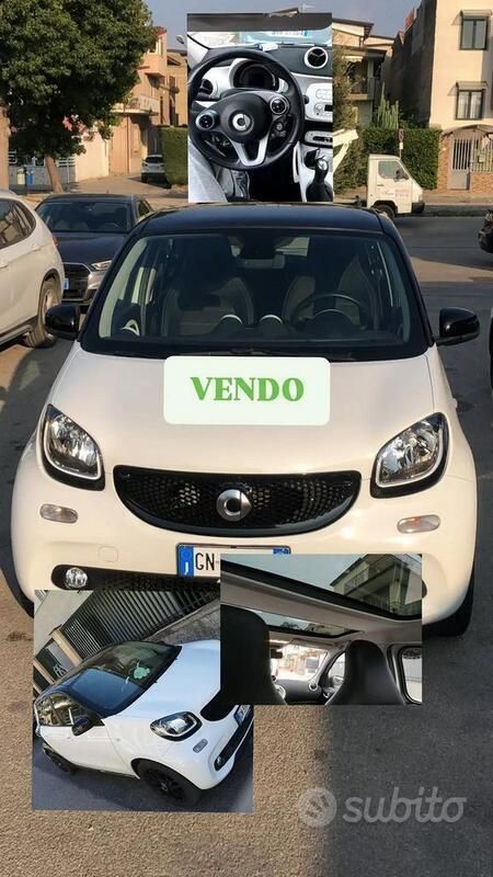 Usata Smart ForFour 453 CV (333 kW) 2015 Bianco Utilitaria