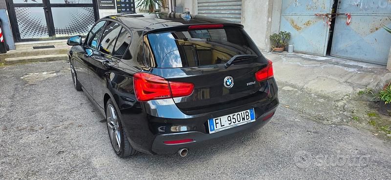Usata BMW 118 M Sport 150 CV (110 kW) 2017 Nero Utilitaria