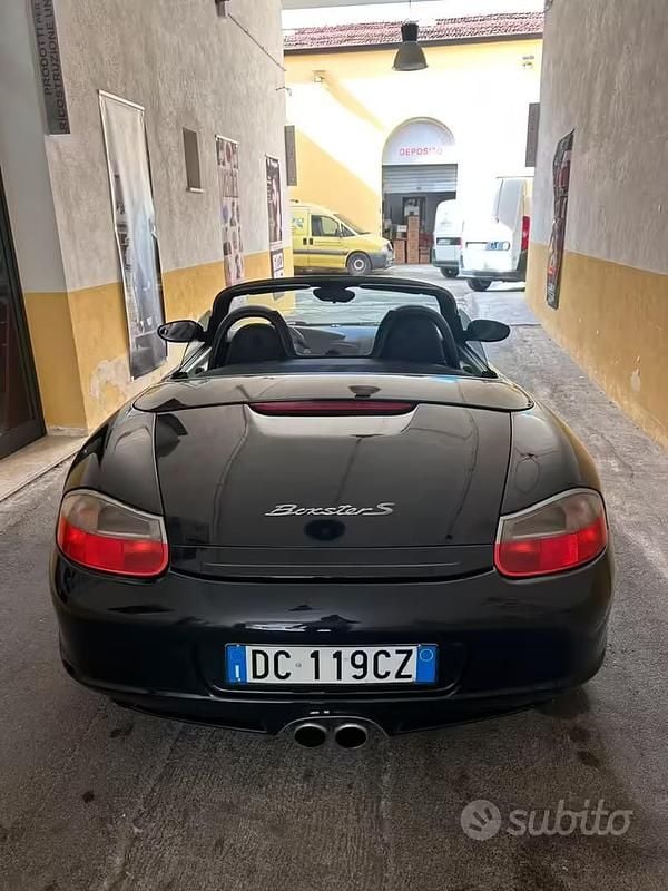 Usata Porsche Boxster S 260 CV (191 kW) 2003 Nero Cabrio