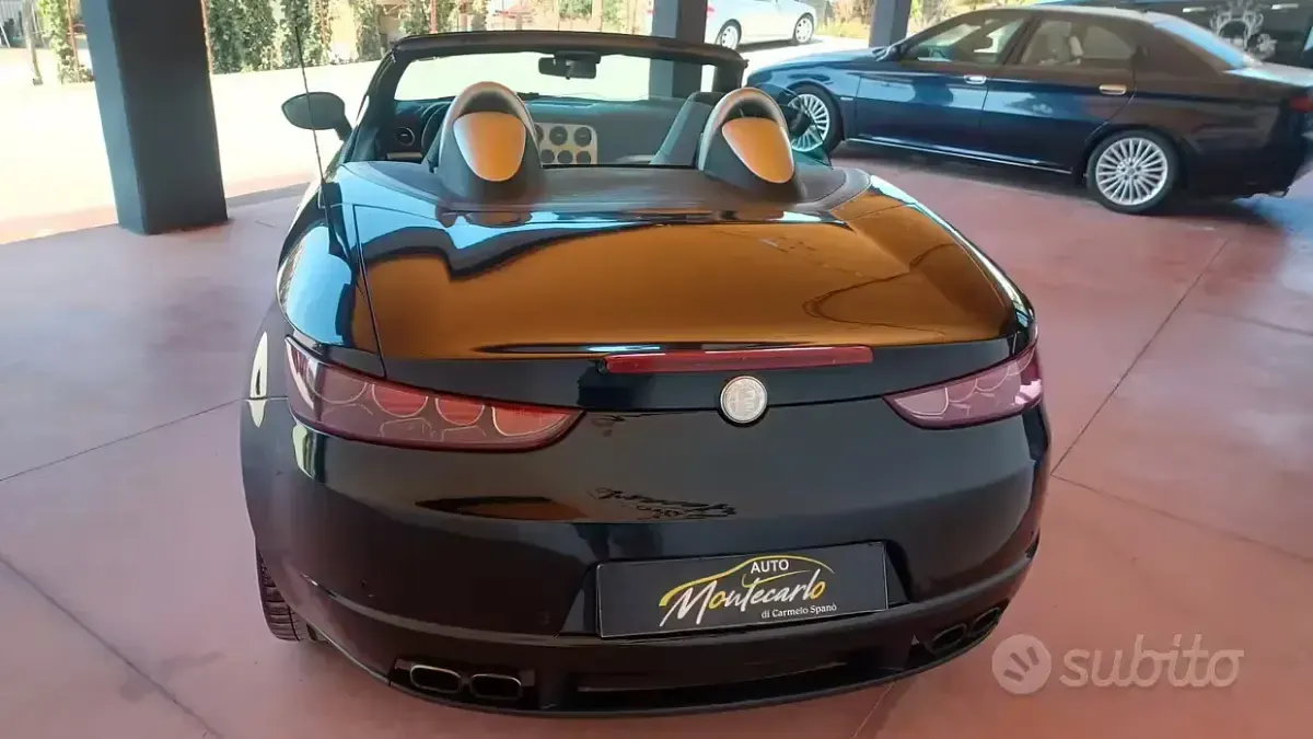 Usata Alfa Romeo Spider Exclusive 200 CV (147 kW) 2007 Nero Cabrio