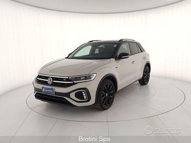 Grigio Usata 2022 VW T-Roc R-line SUV | 26.000 € (Buon prezzo) - Immagine 1/4