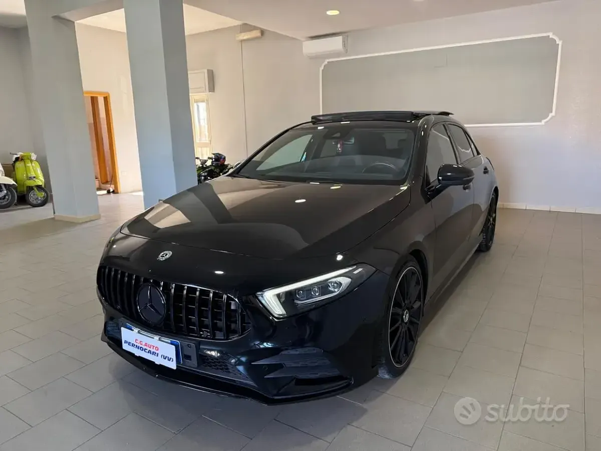 Usata Mercedes A250 Premium 224 CV (164 kW) 2019 Nero Berlina