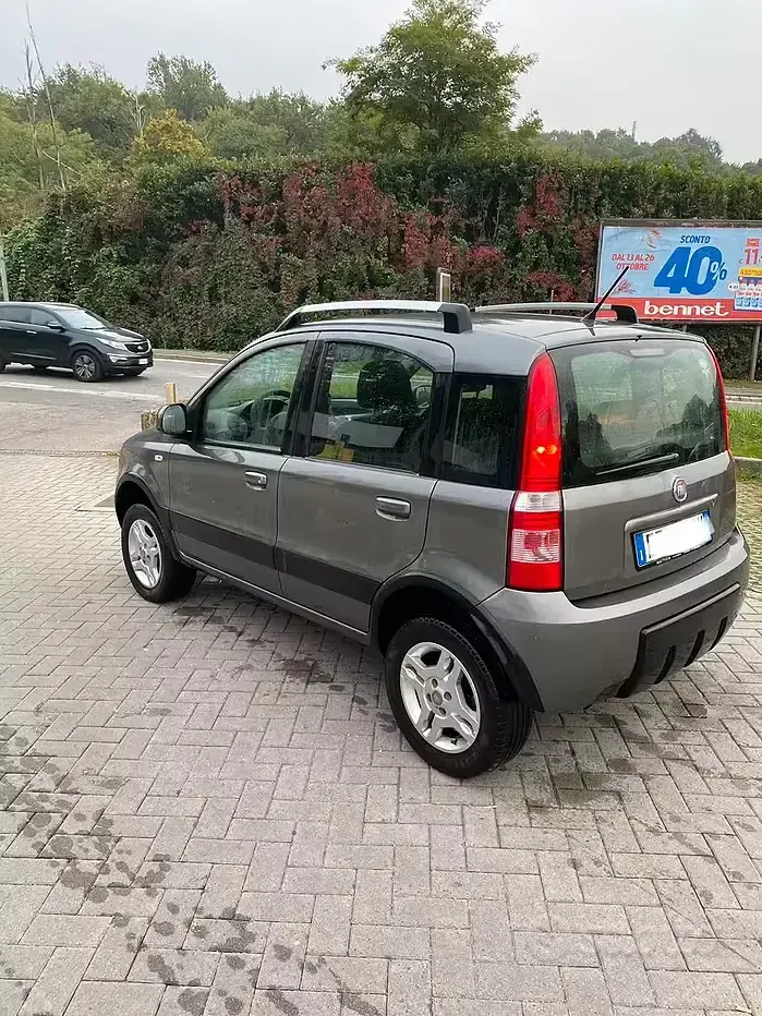 Usata Fiat Panda 4x4 69 CV (50 kW) 2010 Grigio Utilitaria