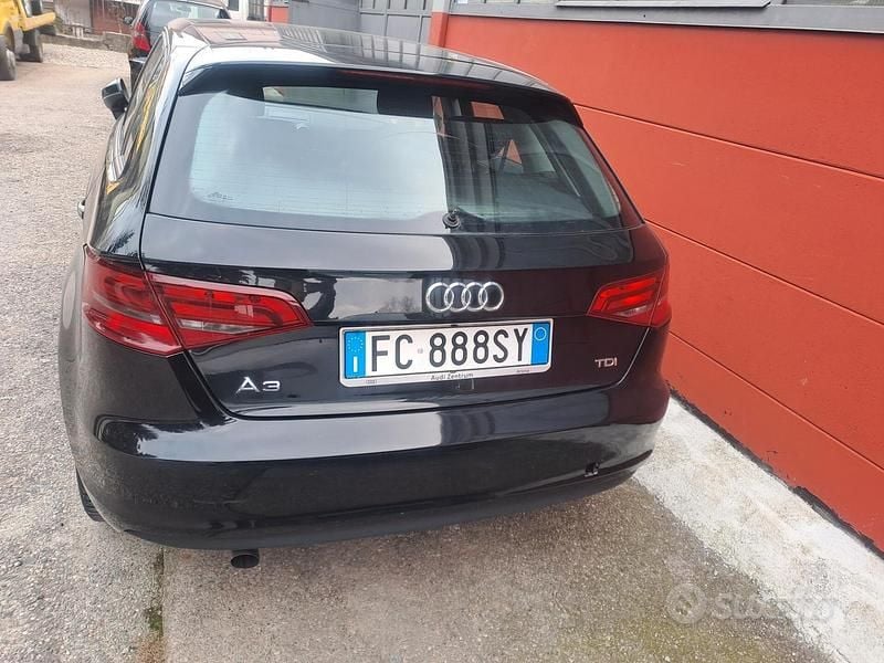 Usata Audi A3 184 CV (135 kW) 2016 Nero Berlina