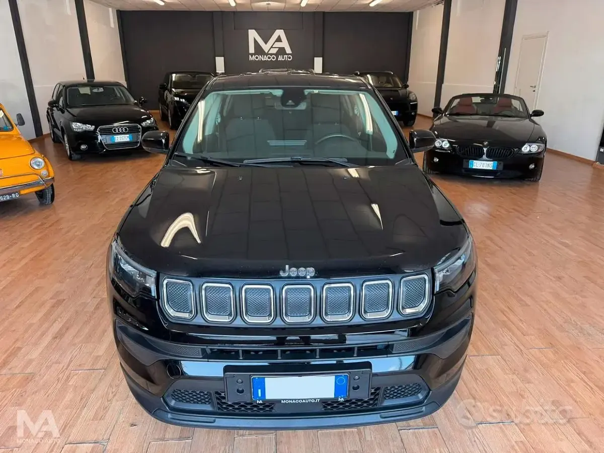 Usata Jeep Compass 131 CV (96 kW) 2022 Nero SUV