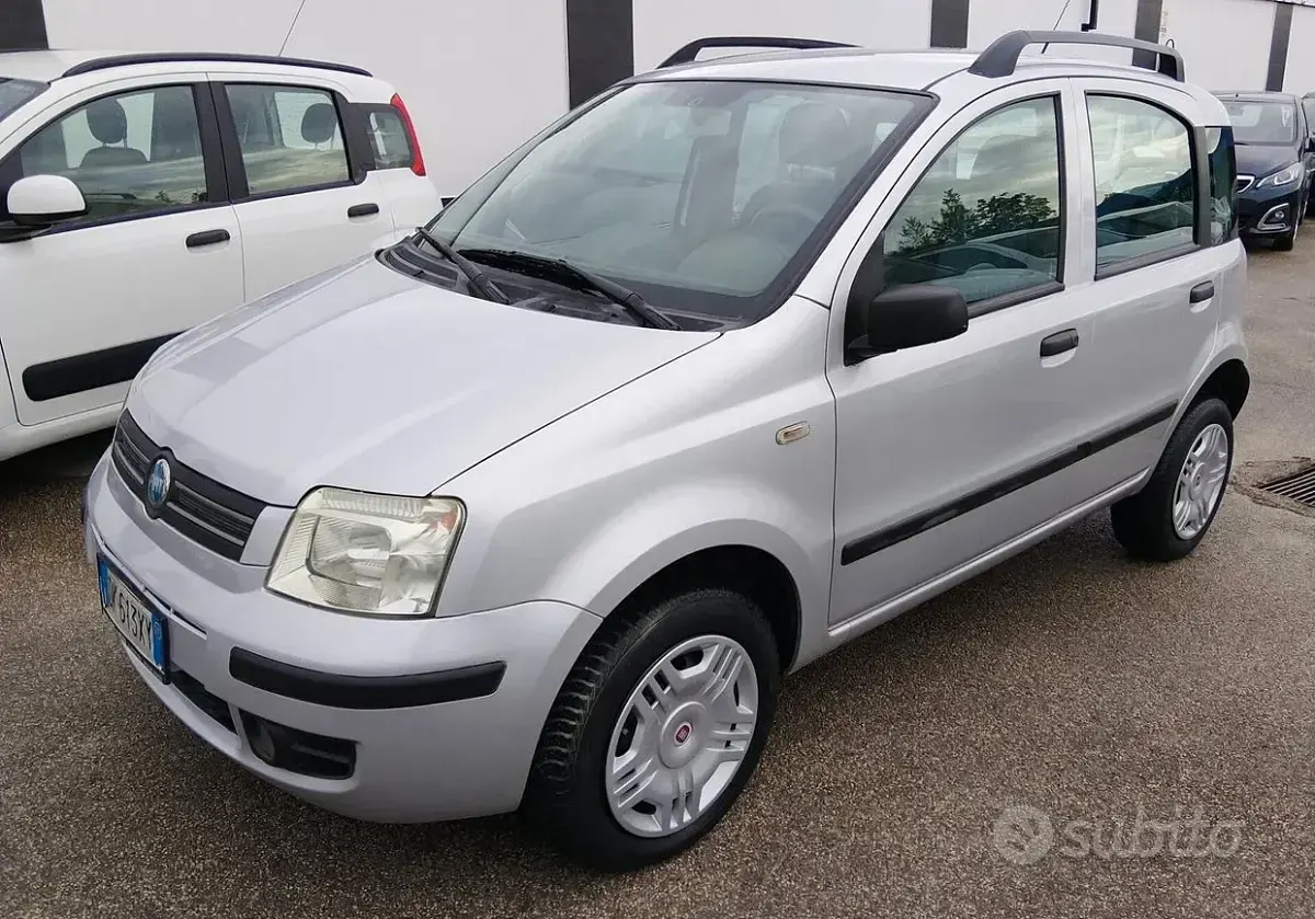 Usata Fiat Panda 60 CV (44 kW) 2007 Grigio Utilitaria