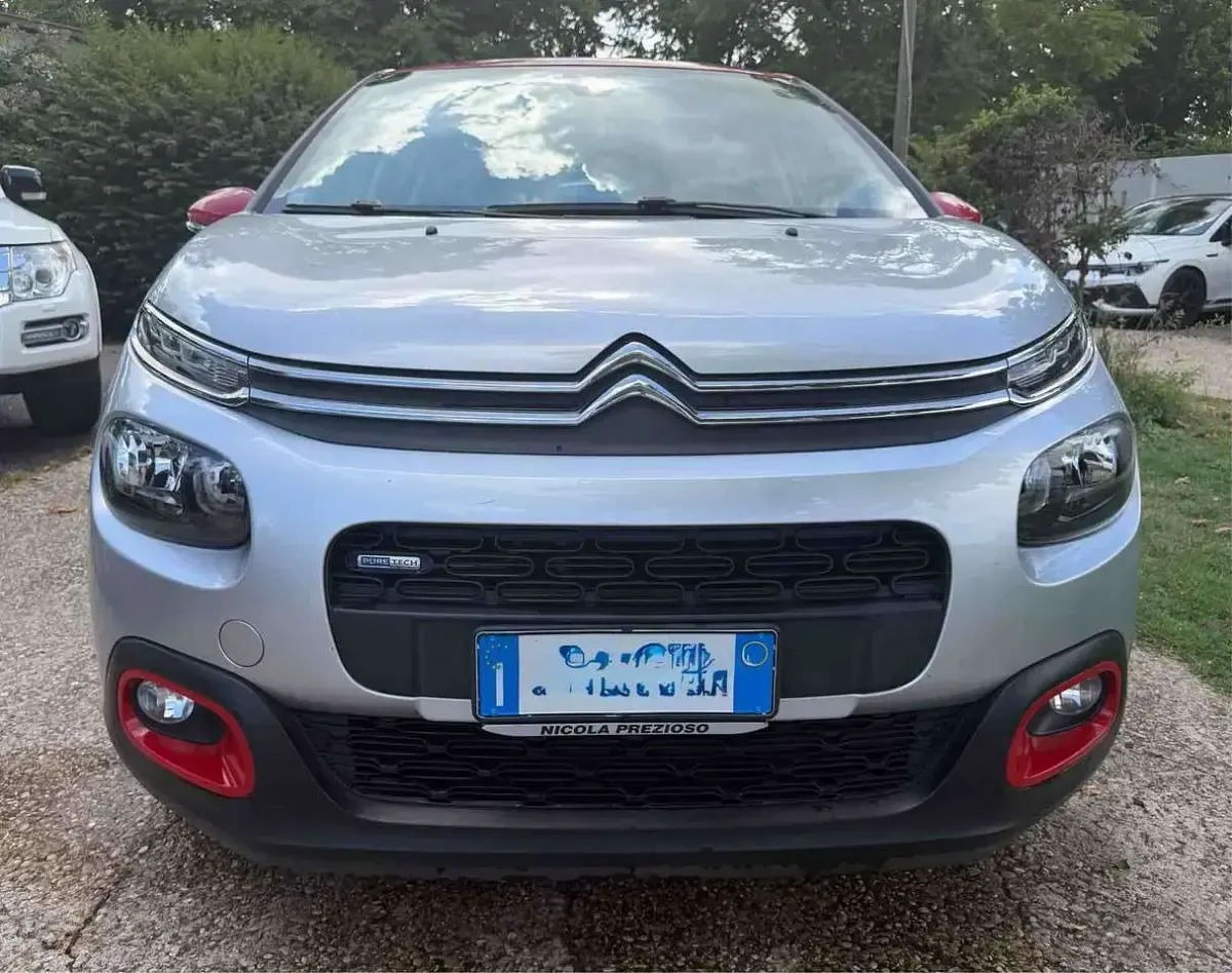 Usata Citroën C3 PureTech 82 CV (60 kW) 2017 Argento Berlina