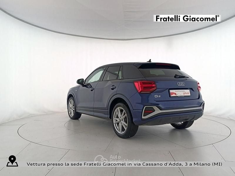 Usata Audi Q2 S-Line 150 CV (110 kW) 2025 Blu navarra metallizzato SUV