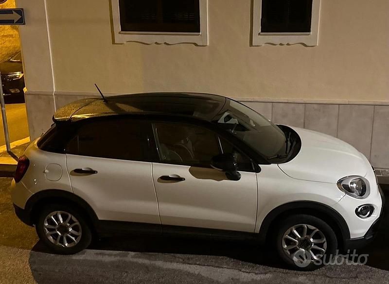 Usata Fiat 500X 95 CV (69 kW) 2019 Bianco SUV