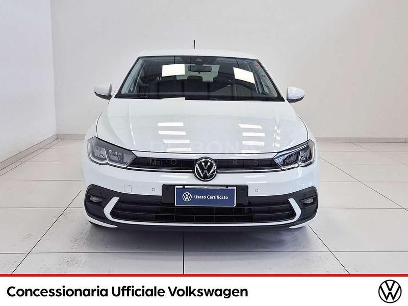 Usata VW Polo Life 95 CV (69 kW) 2023 Bianco Utilitaria