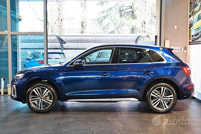 Usata Audi Q5 S-line plus 2022 Blu SUV