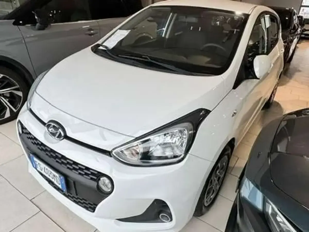 Usata Hyundai i10 Classic 67 CV (49 kW) 2018 Bianco Utilitaria