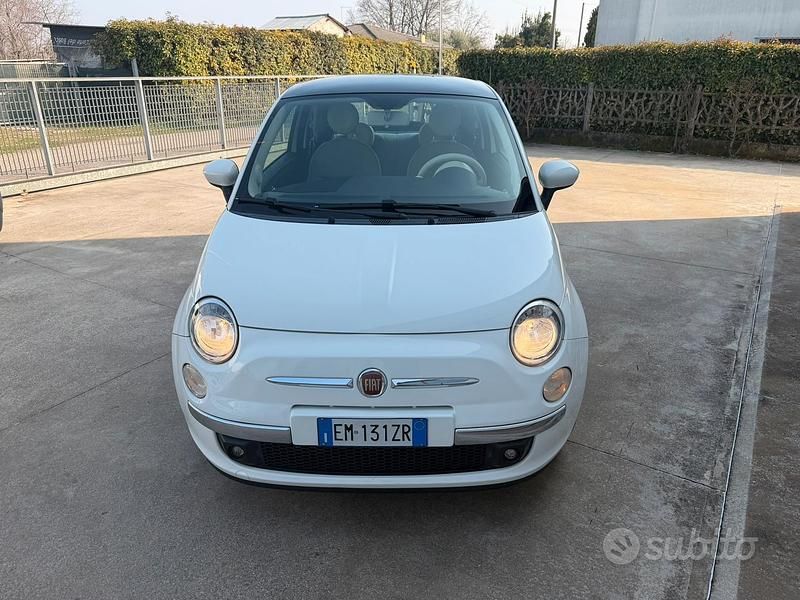 Usata Fiat 500 95 CV (69 kW) 2012 Bianco Utilitaria