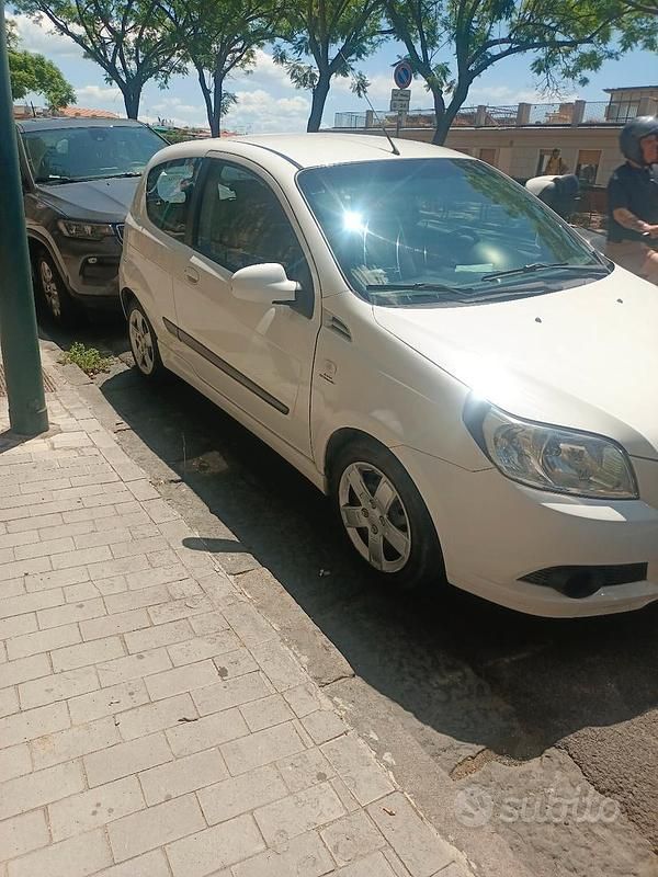 Usata Chevrolet Aveo 2009 Bianco Utilitaria
