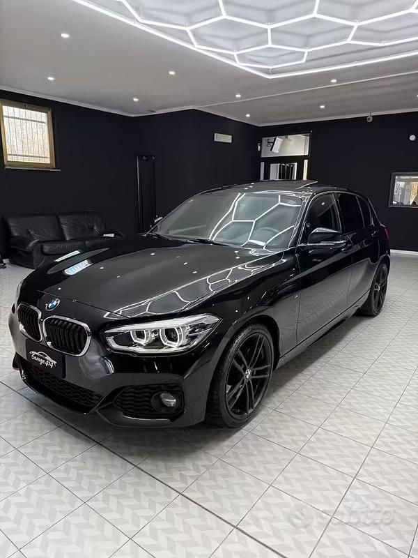 Usata BMW 116 M Sport 108 CV (79 kW) 2019 Nero Utilitaria