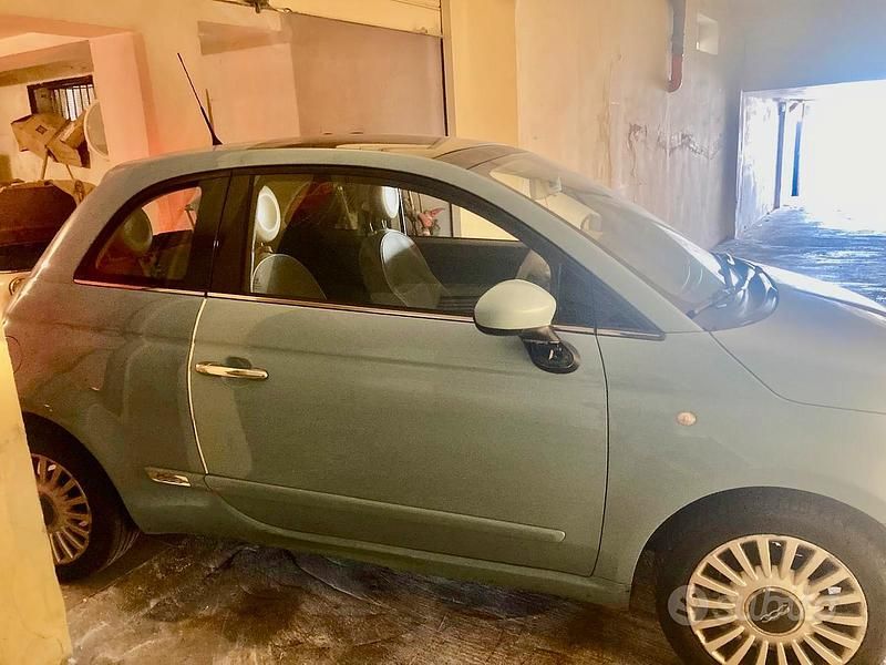 Usata Fiat 500 Lounge 69 CV (50 kW) 2008 Blu Berlina