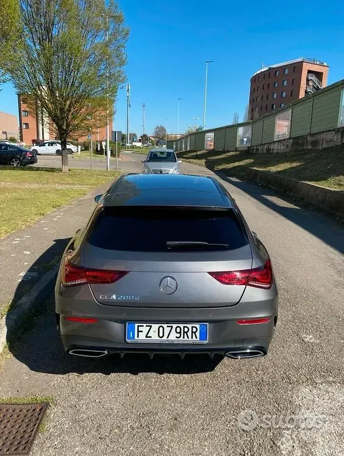 Usata Mercedes CLA200 Shooting Brake 150 CV (110 kW) 2019 Grigio Station wagon