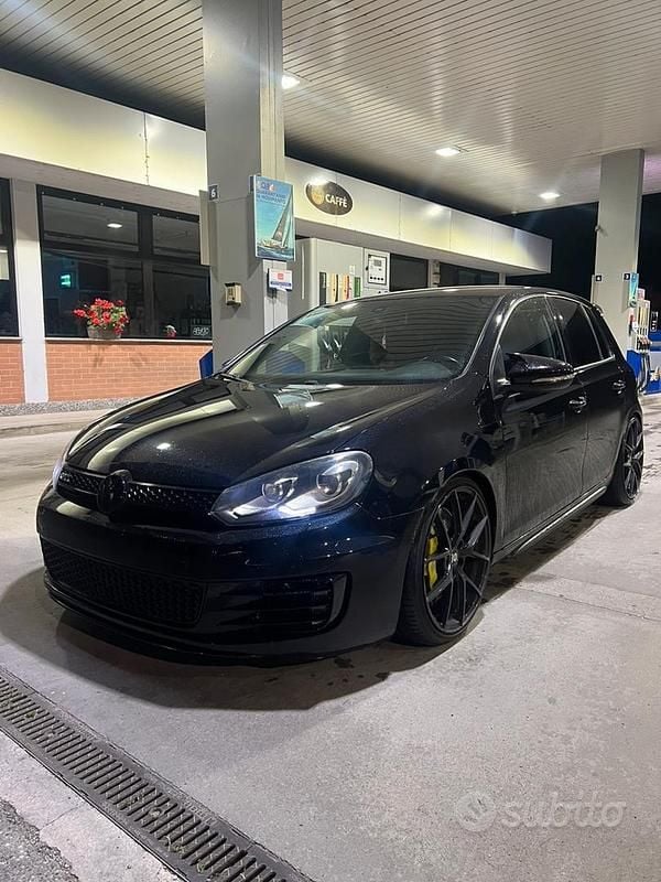 Usata VW Golf VI GTI 290 CV (213 kW) 2011 Nero Utilitaria