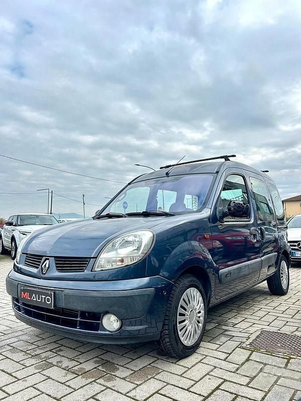 Usata Renault Kangoo 82 CV (60 kW) 2004 Blu Monovolume