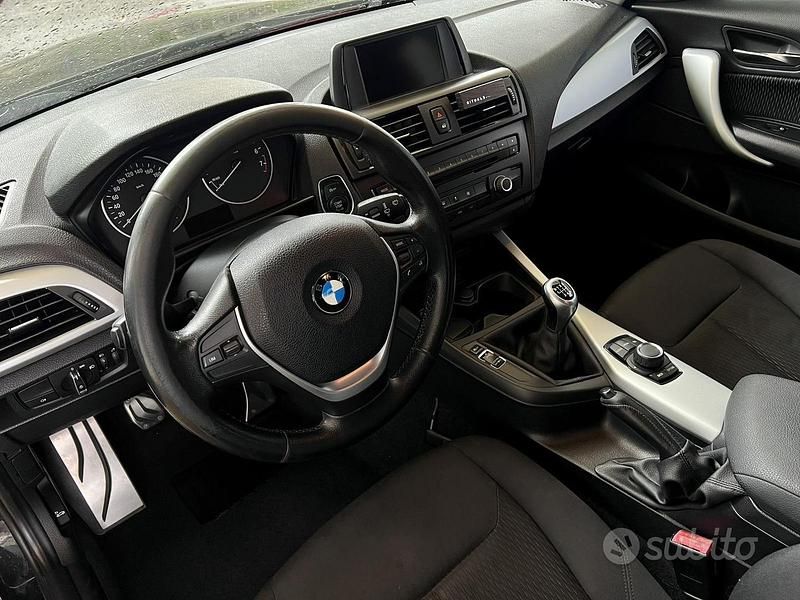 Usata BMW 116 Efficient Dynamics 136 CV (100 kW) 2012 Nero Utilitaria