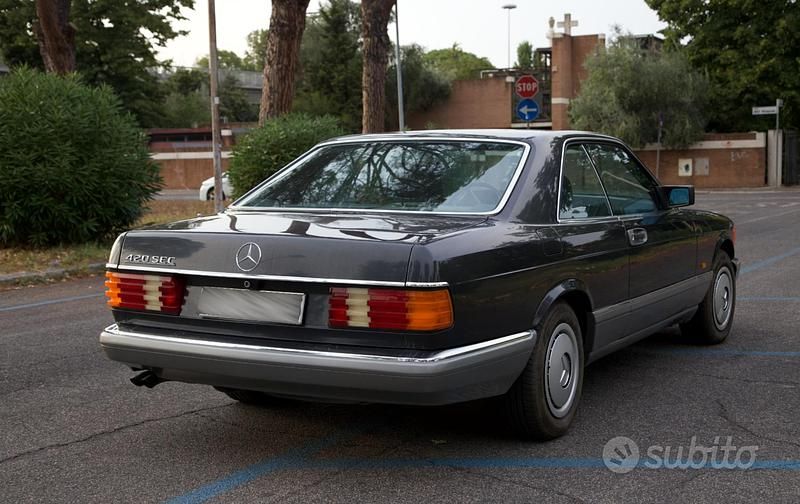 Usata Mercedes 420 218 CV (160 kW) 1986 Grigio Coupé