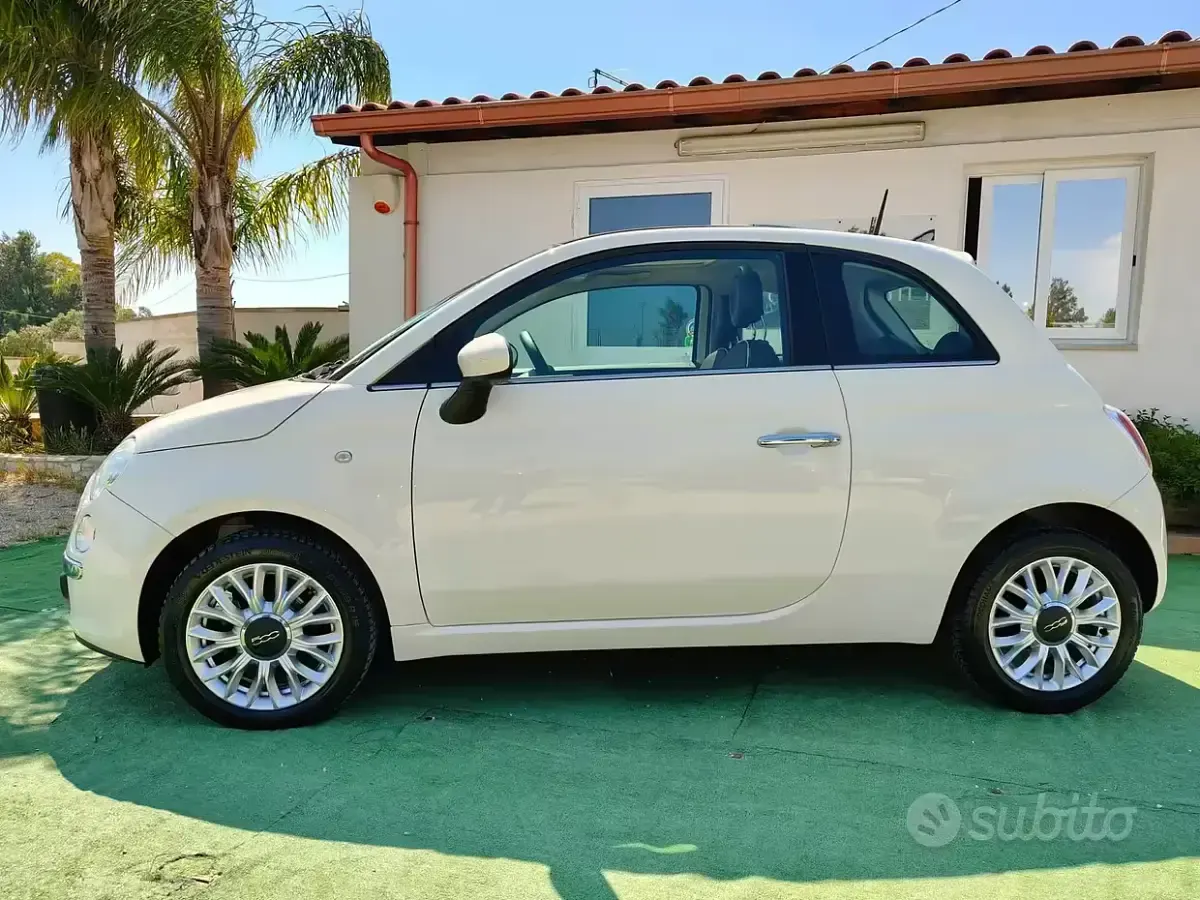 Usata Fiat 500 Lounge 69 CV (50 kW) 2015 Bianco Berlina