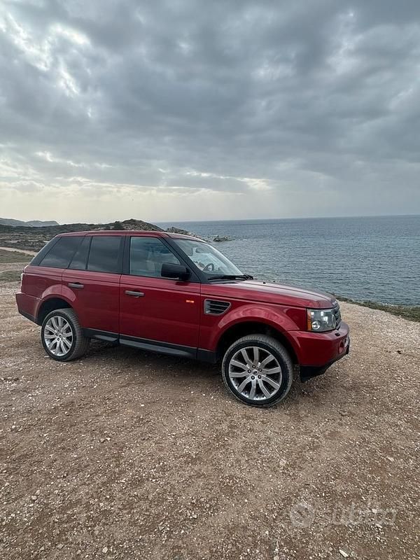 Rosso Usata 2007 Land Rover Range Rover Sport HSE SUV | 8980 € (Buon prezzo) - Immagine 1/4