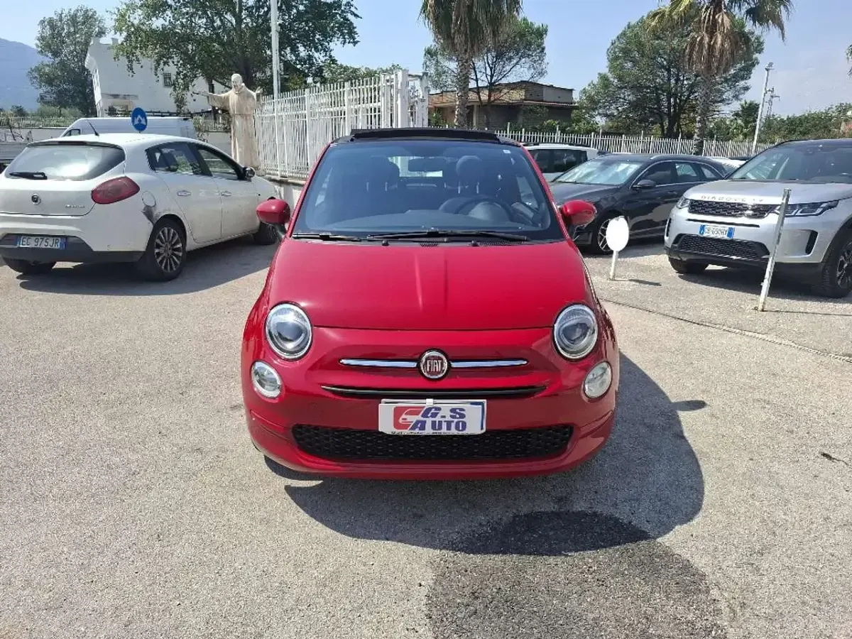 Usata Fiat 500C Dolcevita 69 CV (50 kW) 2022 Rosso Cabrio