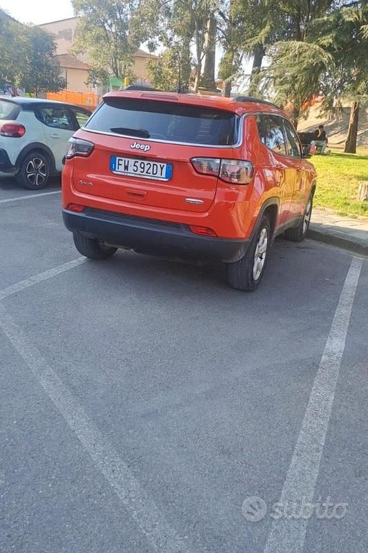 Usata Jeep Compass 140 CV (102 kW) 2019 Rosso SUV