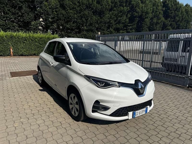 Usata Renault Zoe Life 50 kW (69 CV) 2020 Bianco Utilitaria