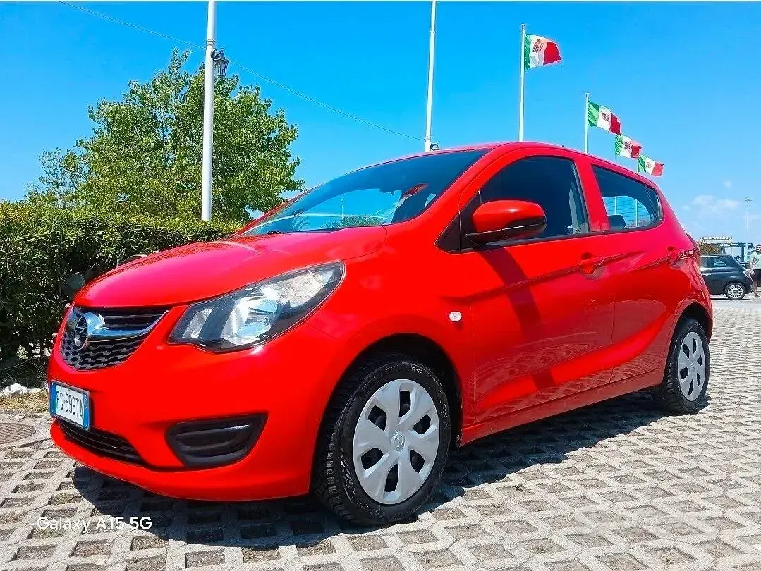 Usata Opel Karl 73 CV (53 kW) 2017 Rosso Utilitaria