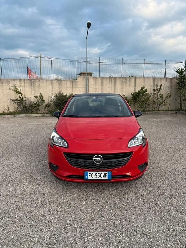 Usata Opel Corsa 95 CV (69 kW) 2016 Rosso Utilitaria