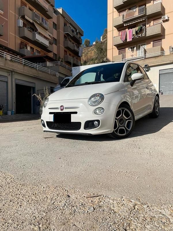 Usata Fiat 500 95 CV (69 kW) 2015 Bianco Berlina