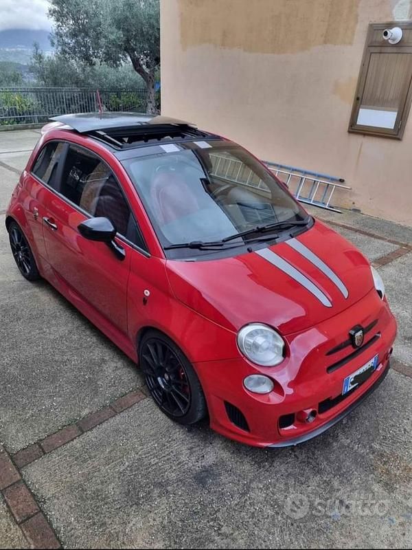 Usata Abarth 595 160 CV (117 kW) 2010 Rosso Coupé