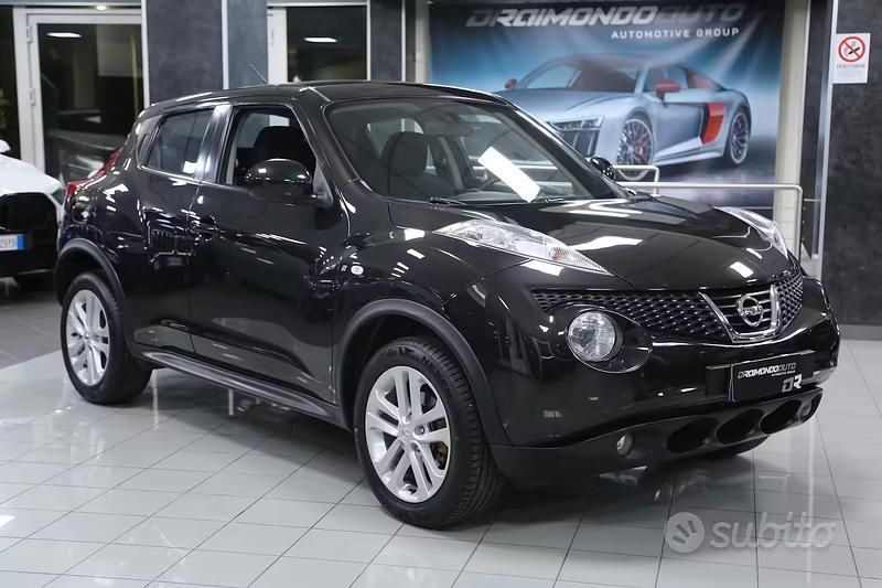 Usata Nissan Juke Acenta 110 CV (80 kW) 2014 Nero SUV