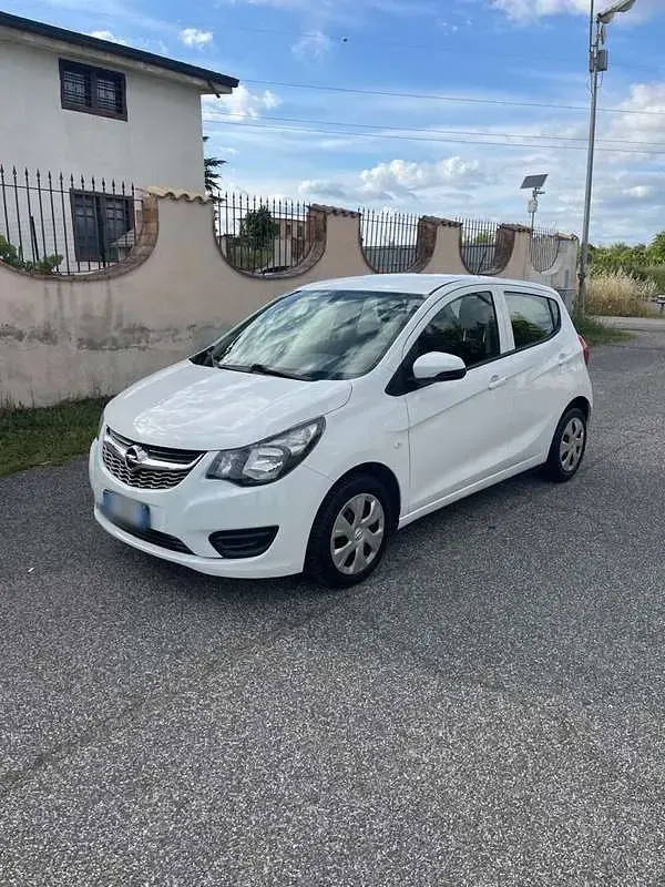 Usata Opel Karl Innovation 75 CV (55 kW) 2017 Bianco Utilitaria