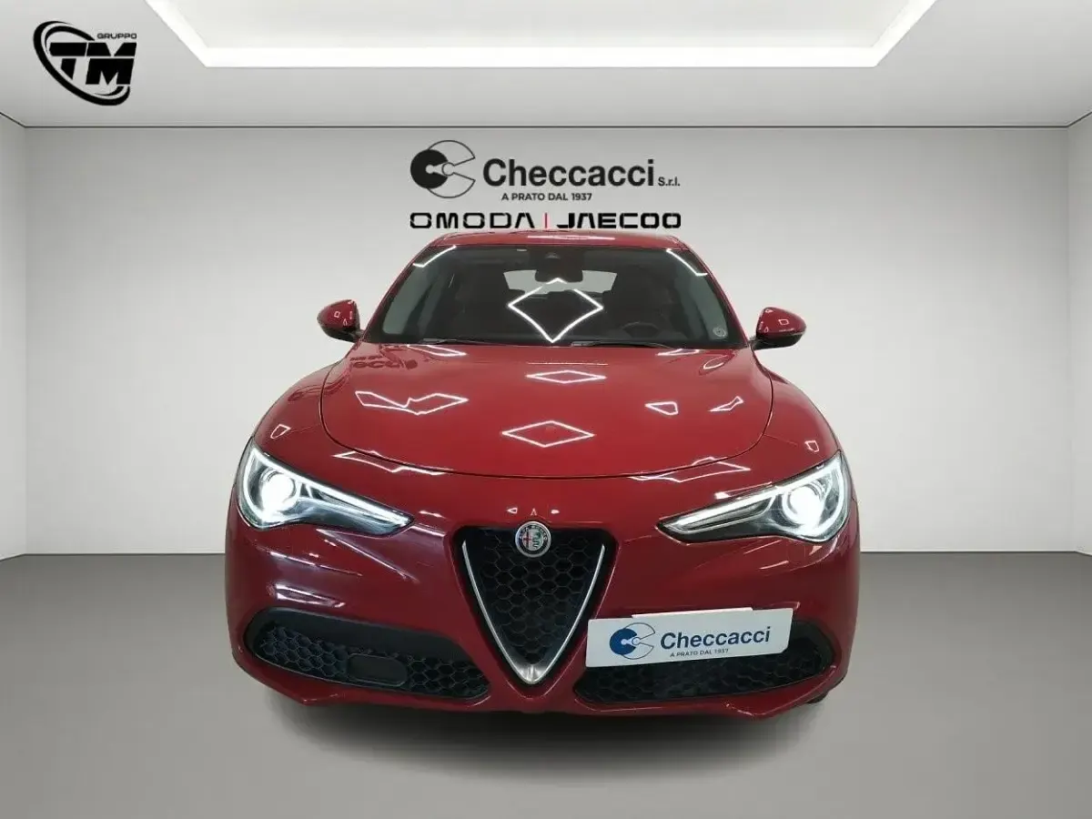 Usata Alfa Romeo Stelvio Executive 190 CV (139 kW) 2019 Rosso SUV
