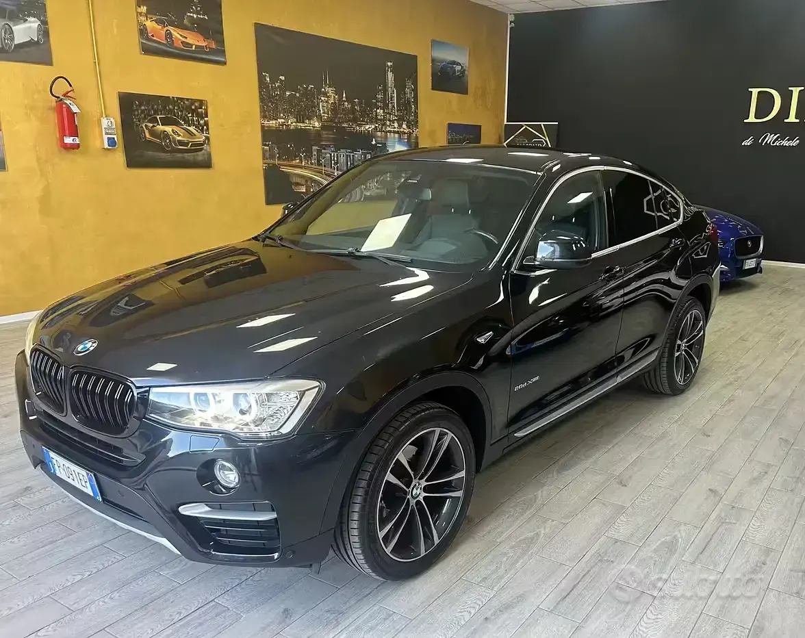 Usata BMW X4 xLine 190 CV (139 kW) 2016 Nero SUV