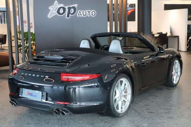 Usata Porsche 991 400 CV (294 kW) 2013 Nero Cabrio