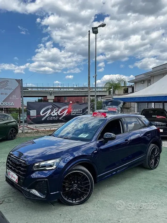 Usata Audi Q2 116 CV (85 kW) 2022 Blu SUV