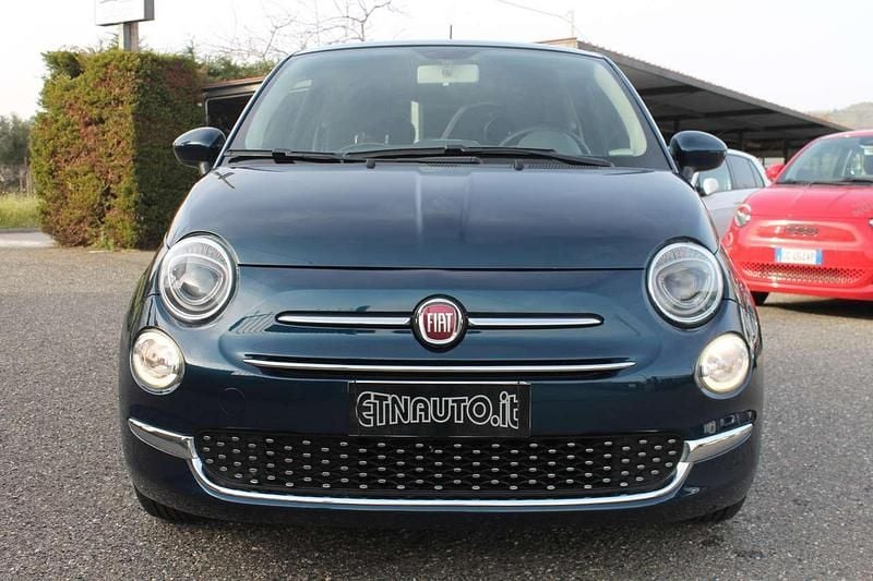 Usata Fiat 500 Lounge 69 CV (50 kW) 2016 Blu/azzurro Utilitaria