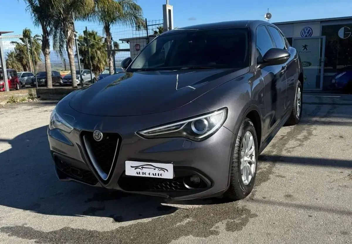 Usata Alfa Romeo Stelvio Executive 179 CV (131 kW) 2018 Grigio SUV