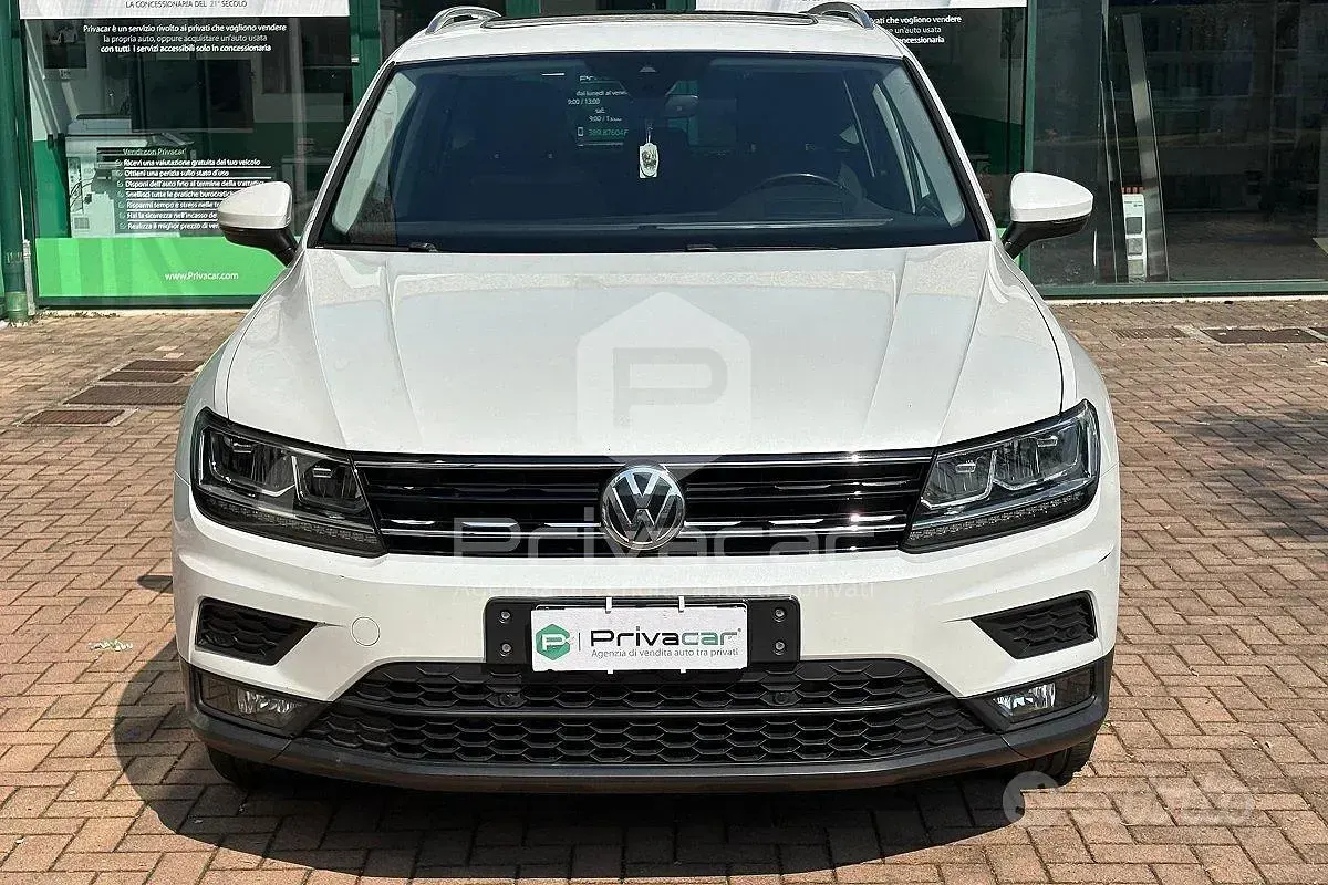 Usata VW Tiguan Advance 150 CV (110 kW) 2017 Bianco SUV